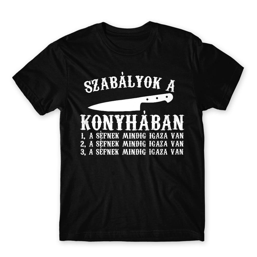 Konyhai szabályok Férfi Póló