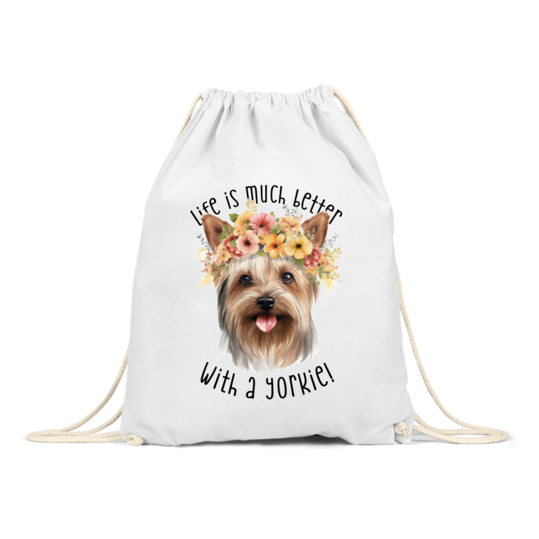 The life with a yorkie