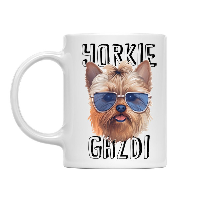 Yorkie gazdi