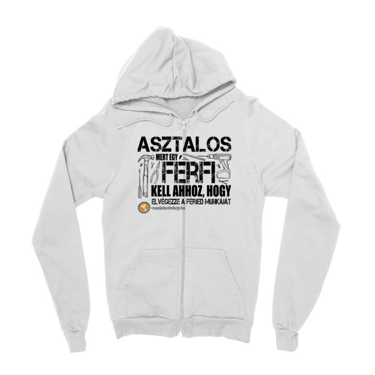 Egy Férfi Kell Ahhoz... - Vasalatwebshop.hu - Zipzáros Pulóver