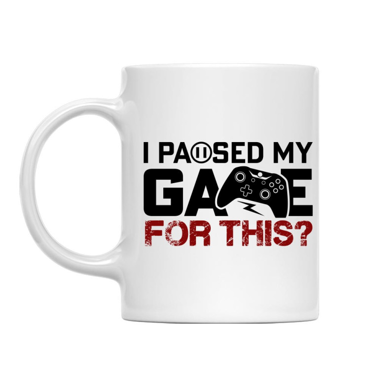 I paused my game for this?