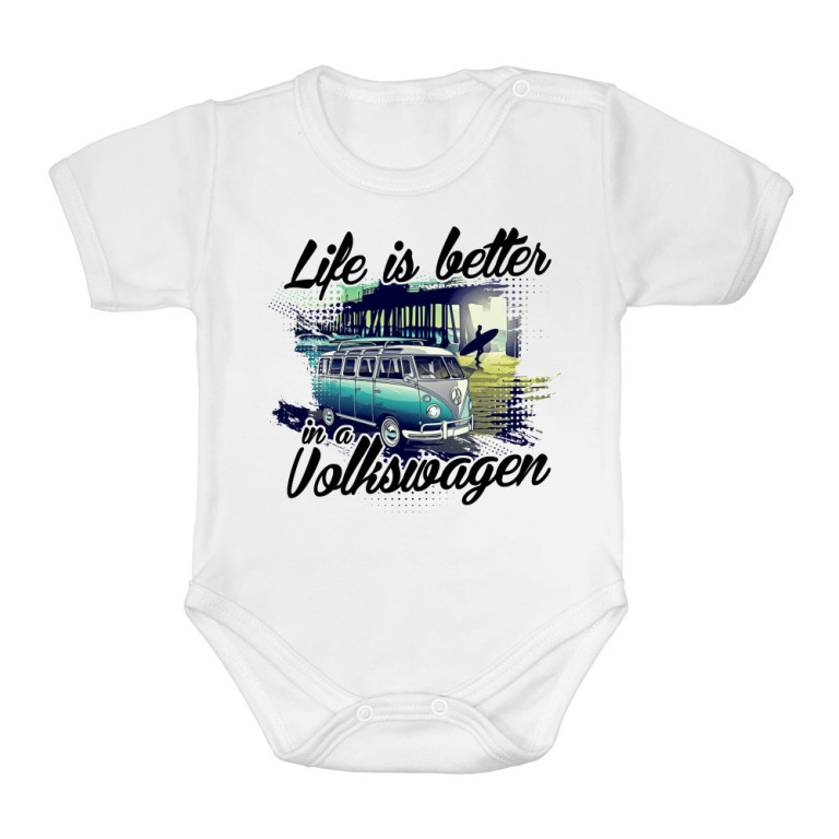 Life is better in a Volkswagen - Vintage