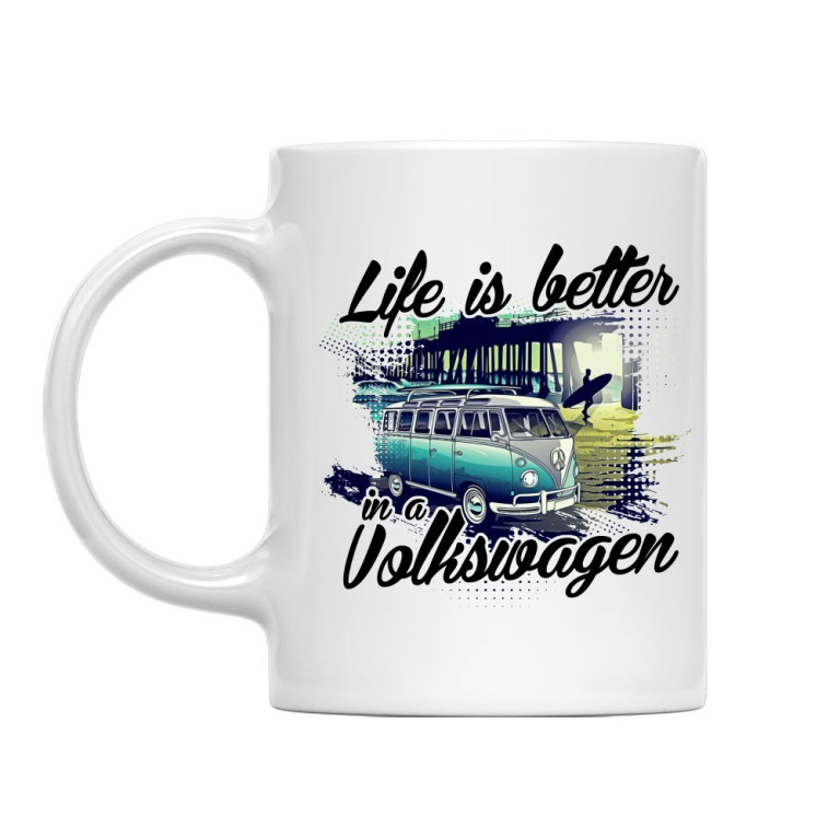Life is better in a Volkswagen - Vintage
