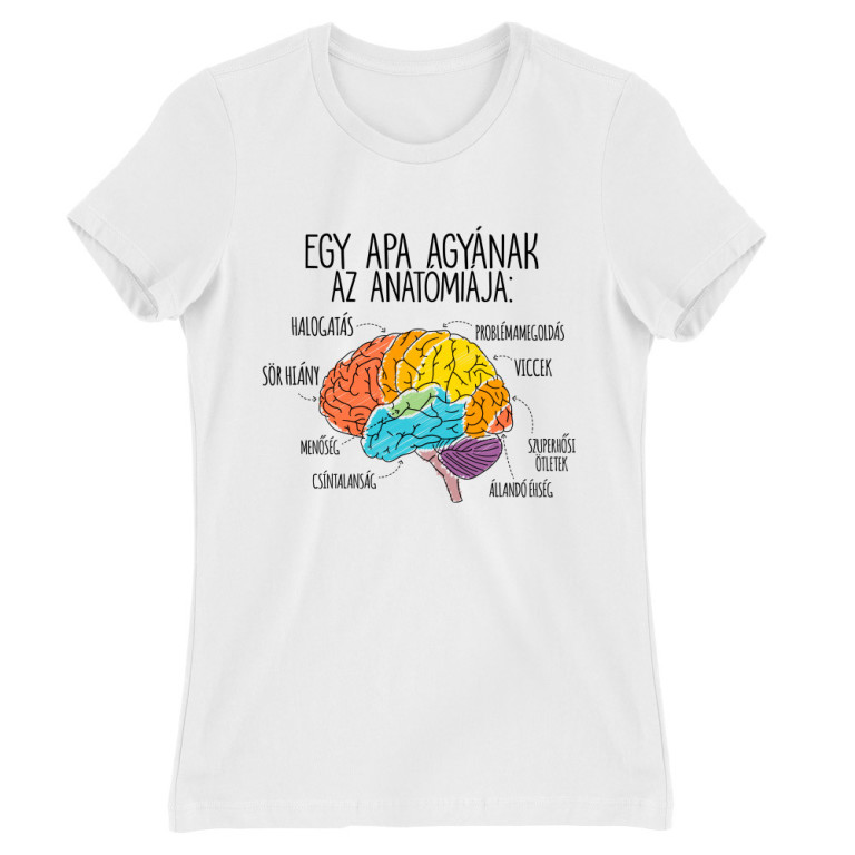 Apa agy anatómia - Női Póló