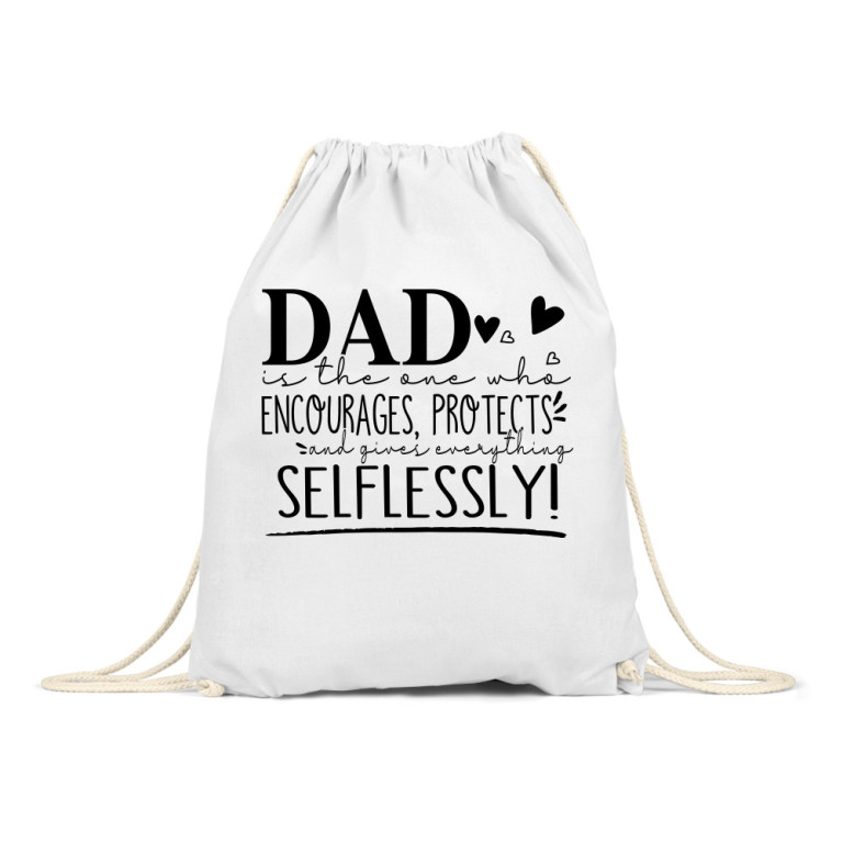 Dad gives without thinking