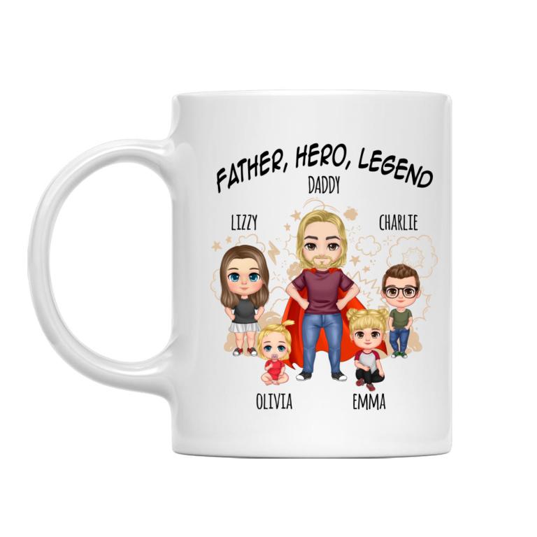 Super daddy with kids - MyLife