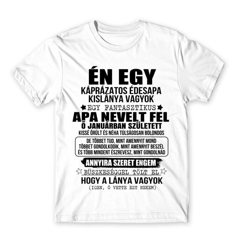 Káprázatos apa kislánya vagyok -  Január
