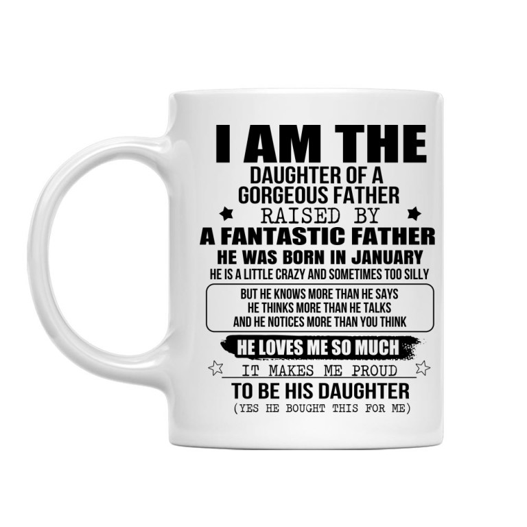I am a daughter of a super dad - January