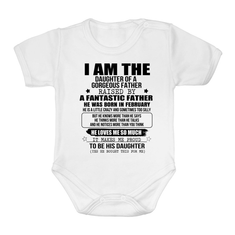 I am a daughter of a super dad - February
