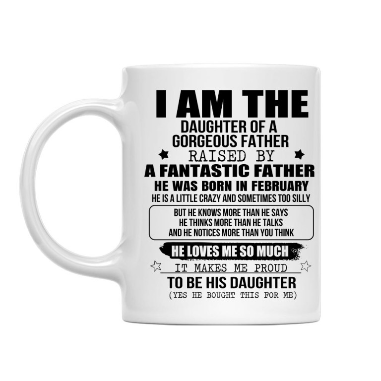 I am a daughter of a super dad - February