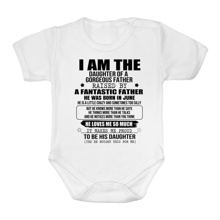 I am a daughter of a super dad - June