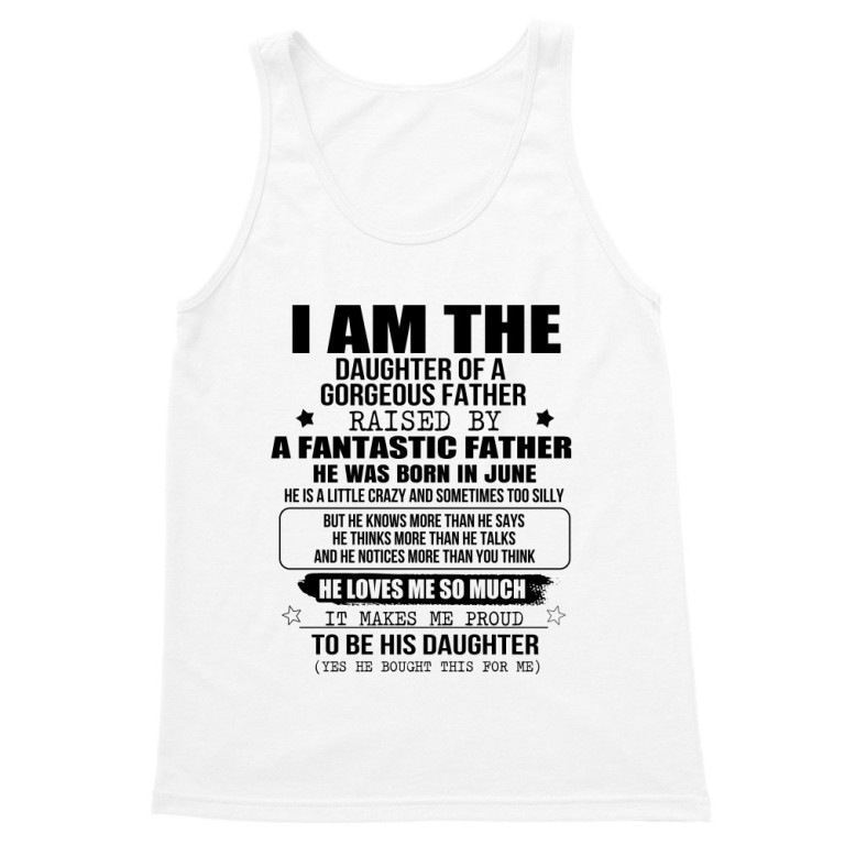 I am a daughter of a super dad - June