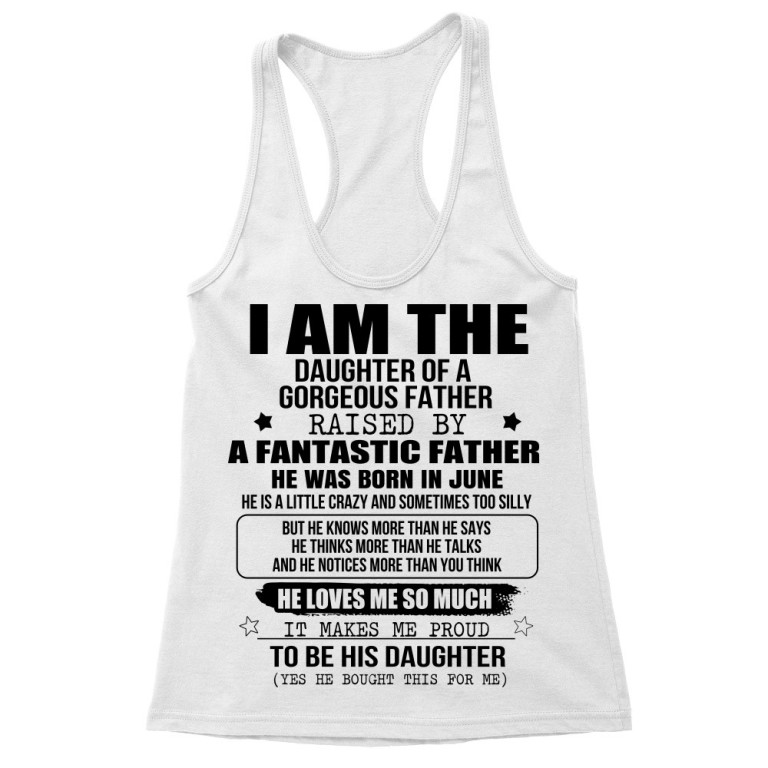 I am a daughter of a super dad - June
