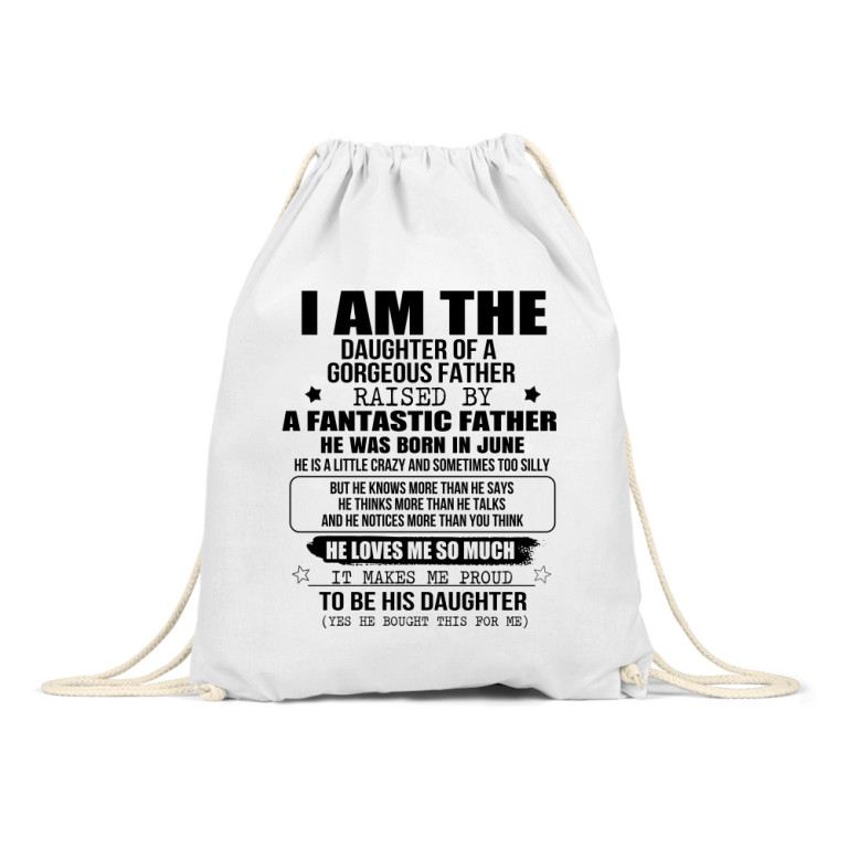 I am a daughter of a super dad - June