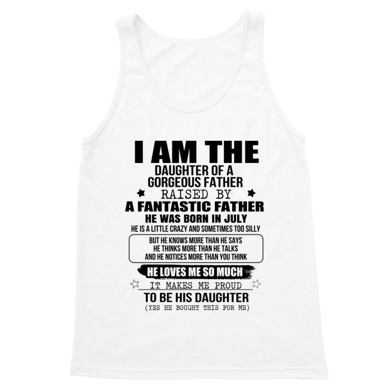 I am a daughter of a super dad - July