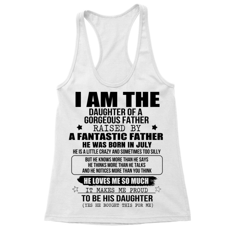 I am a daughter of a super dad - July