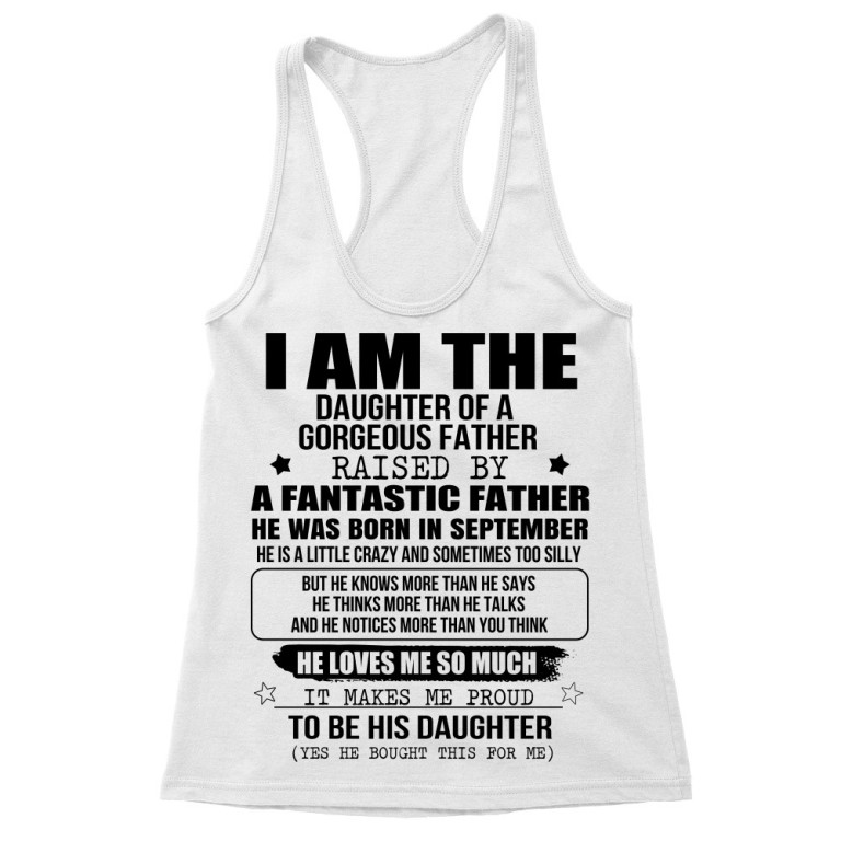 I am a daughter of a super dad - September