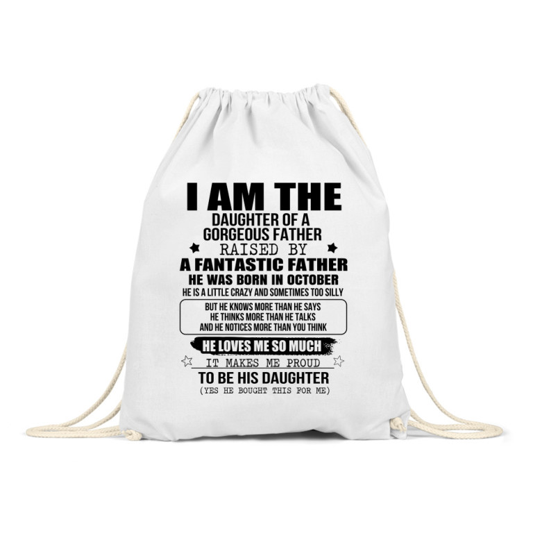 I am a daughter of a super dad - October