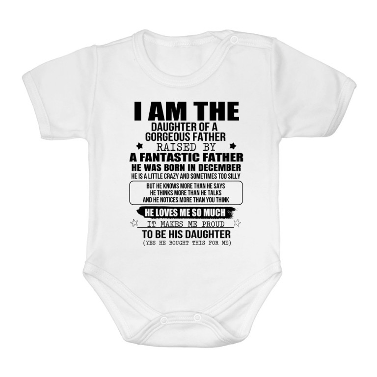I am a daughter of a super dad - December