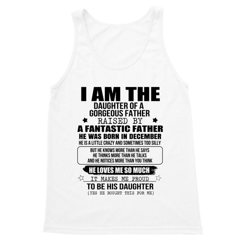 I am a daughter of a super dad - December
