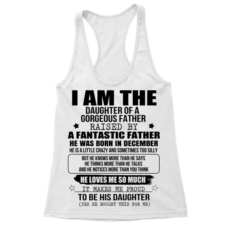 I am a daughter of a super dad - December