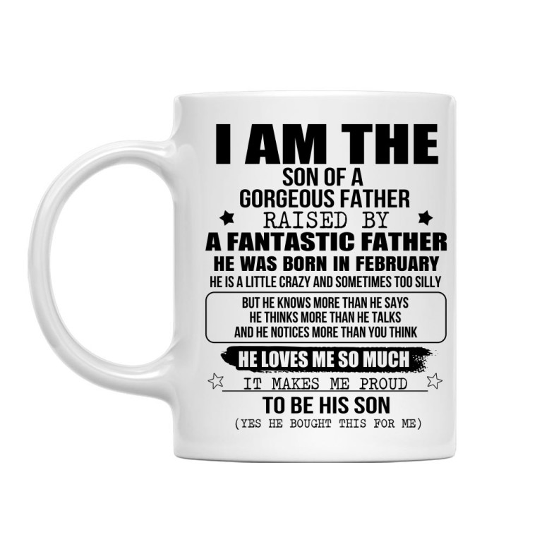 I am a son of a super dad - February