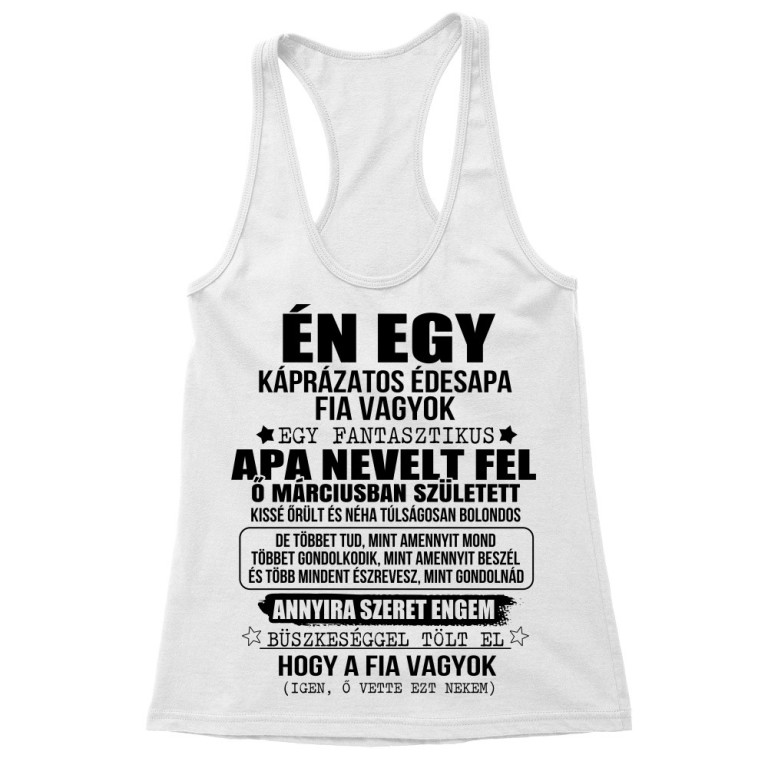 Káprázatos apa fia vagyok -  Március
