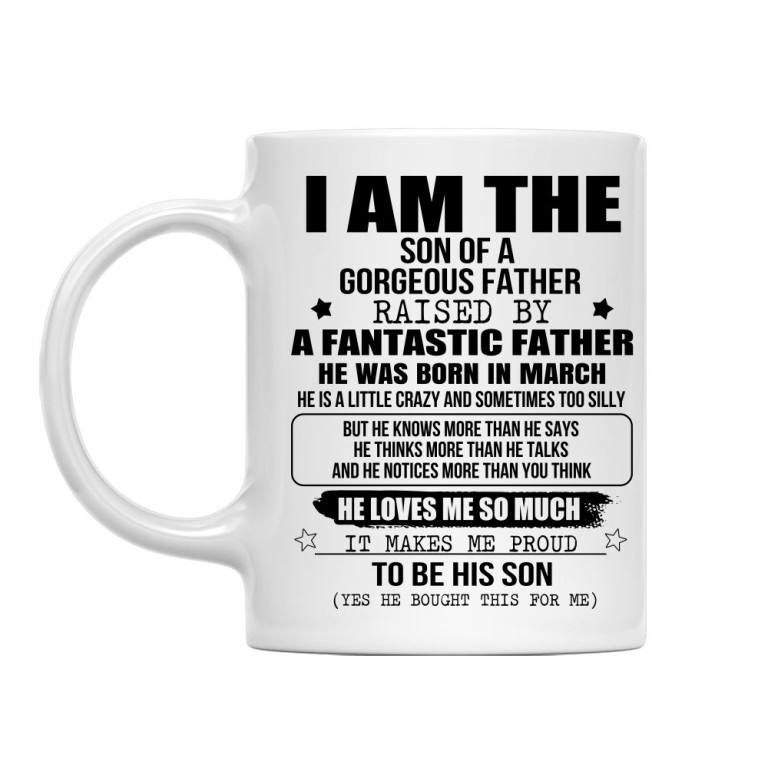 I am a son of a super dad - March