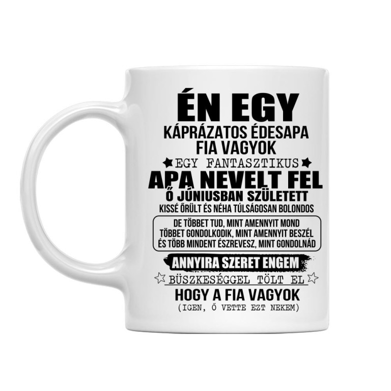 Káprázatos apa fia vagyok -  Június