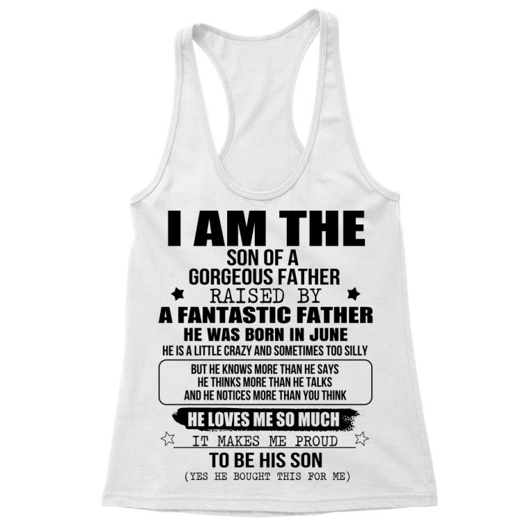 I am a son of a super dad - June