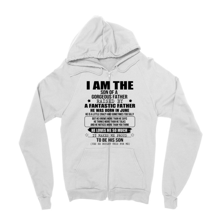 I am a son of a super dad - June