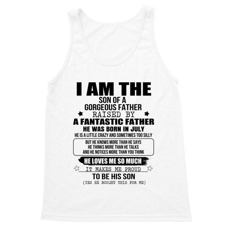 I am a son of a super dad - July