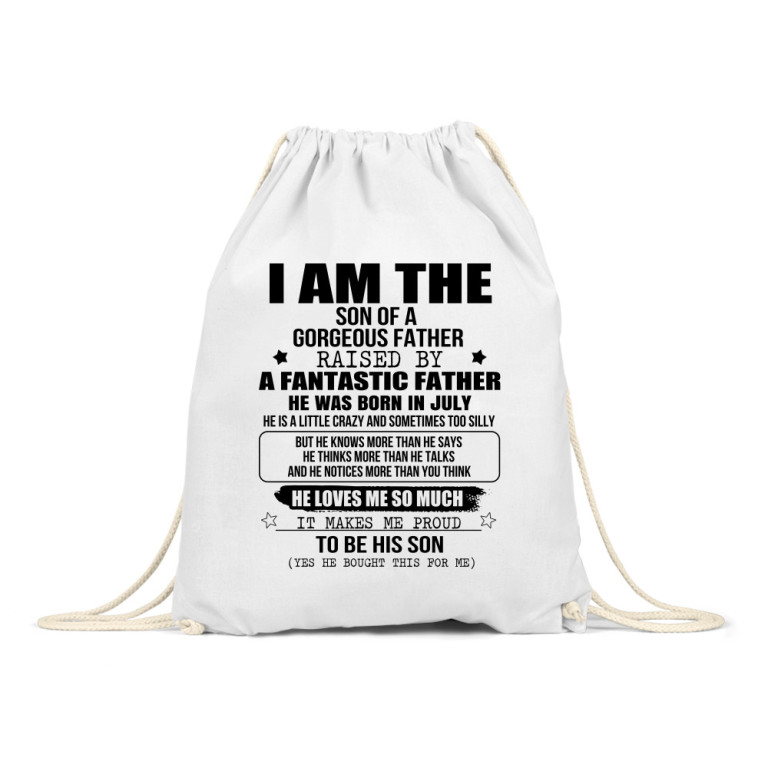 I am a son of a super dad - July
