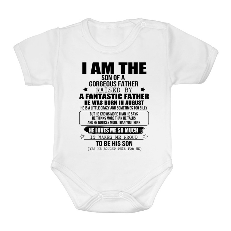 I am a son of a super dad - August
