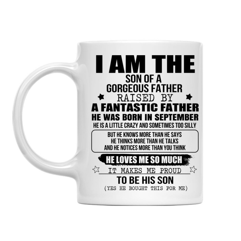 I am a son of a super dad - September