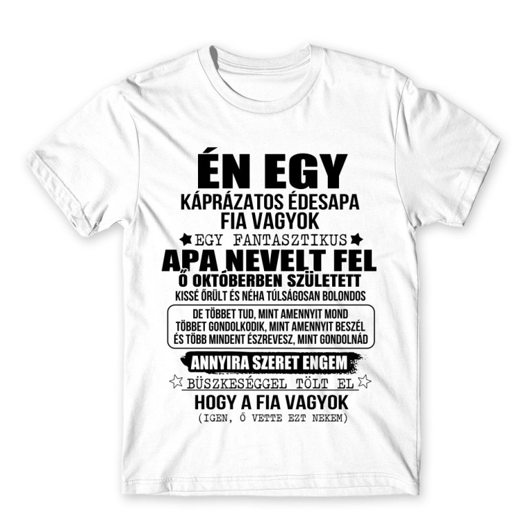 Káprázatos apa fia vagyok -  Október