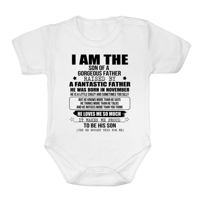 I am a son of a super dad - November