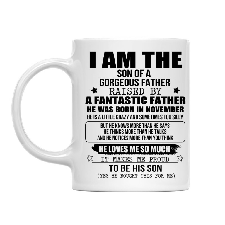 I am a son of a super dad - November