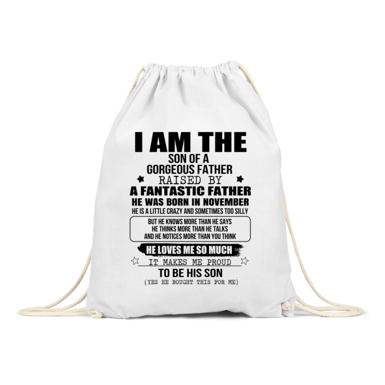 I am a son of a super dad - November