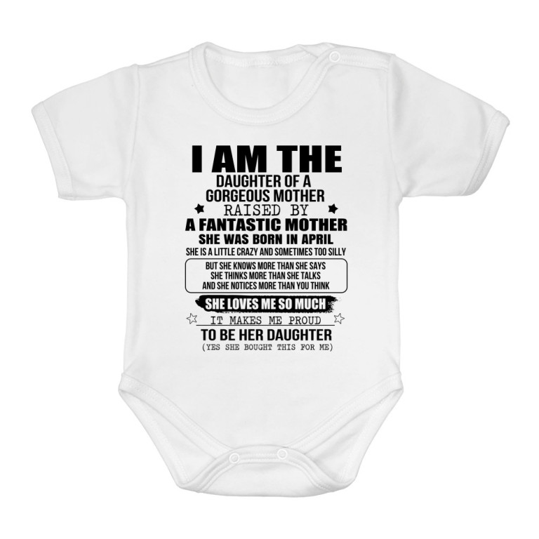 I am a daughter of a super mom- April