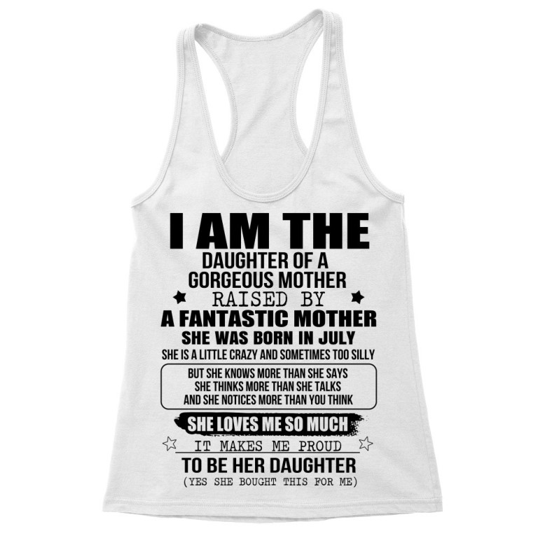 I am a daughter of a super mom- July