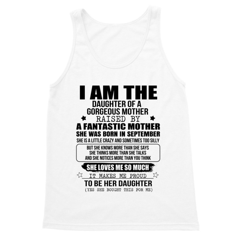 I am a daughter of a super mom- September