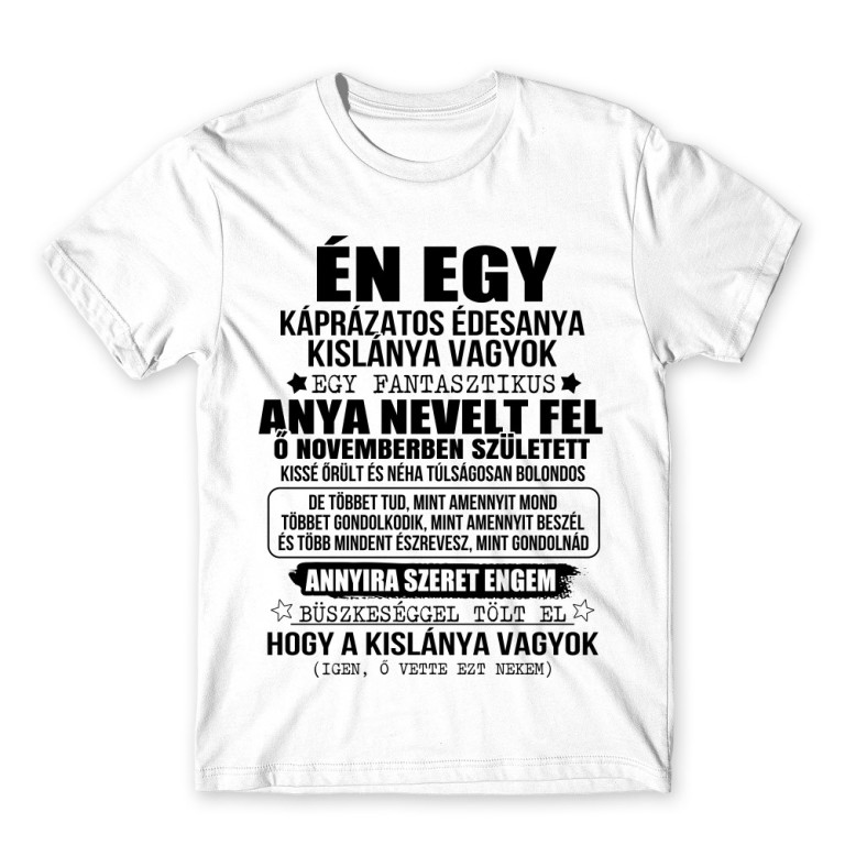 Káprázatos anya kislánya vagyok -  November