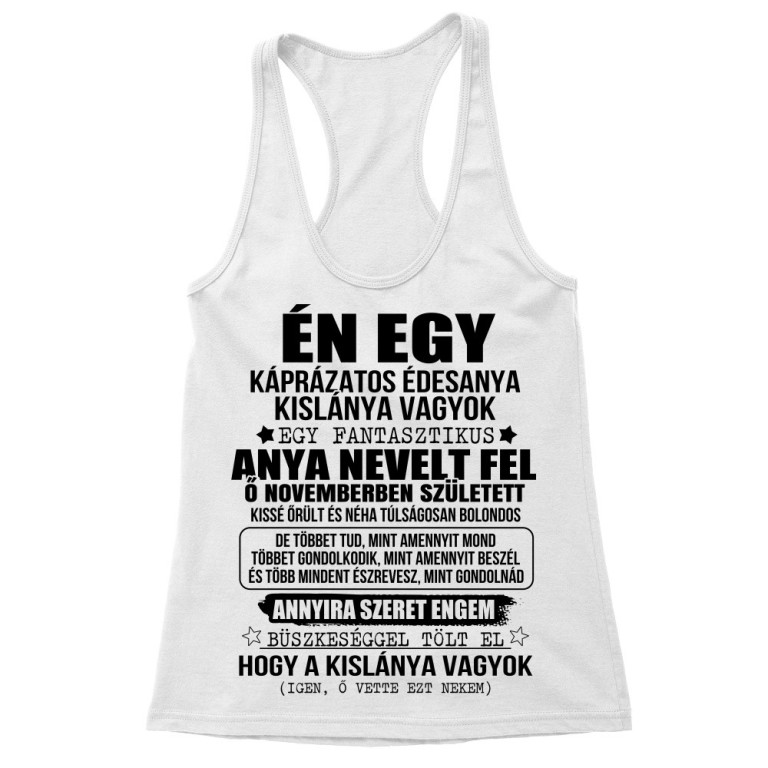 Káprázatos anya kislánya vagyok -  November