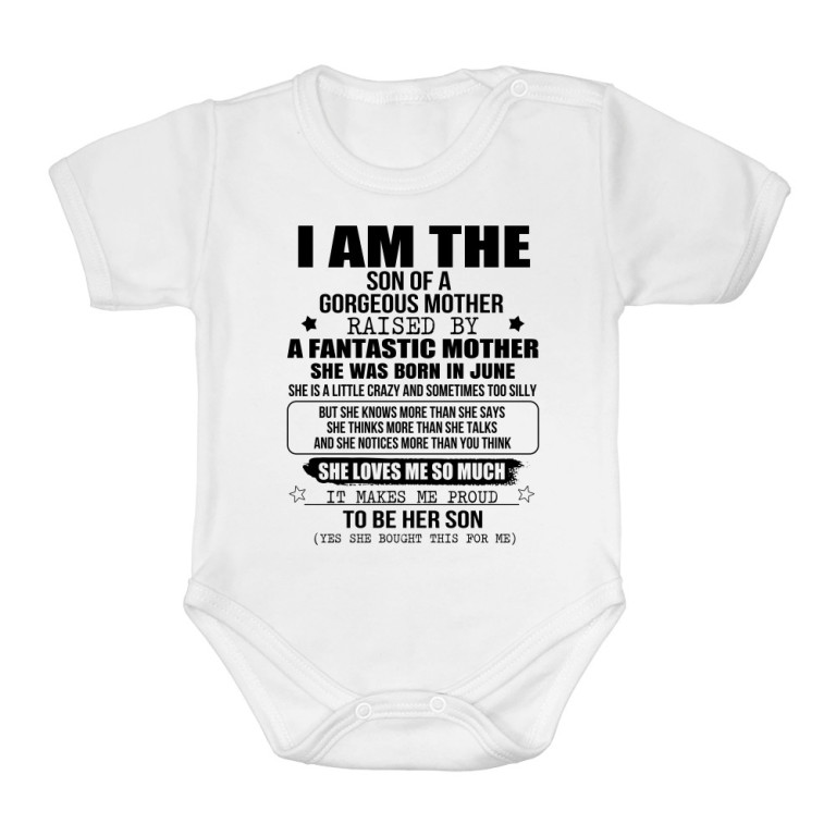 I am a son of a super mom- June