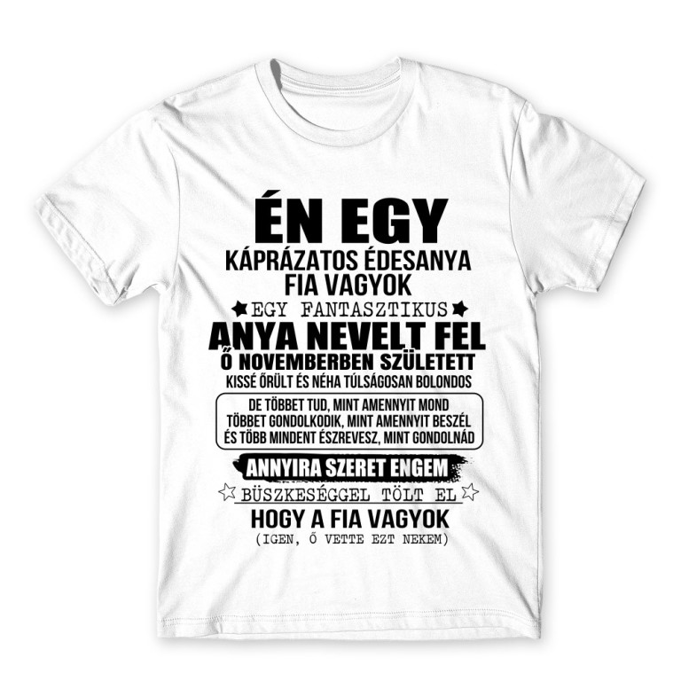 Káprázatos anya fia vagyok -  November