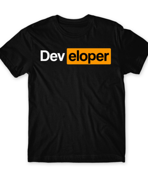 Developer logo Programozó Póló - Programozó