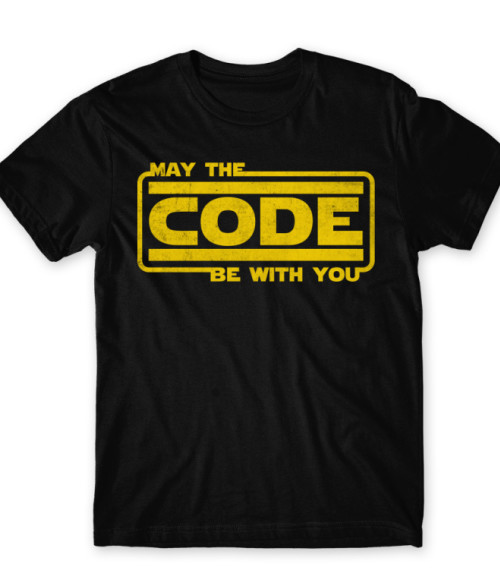 May the code be with you Programozó Póló - Programozó