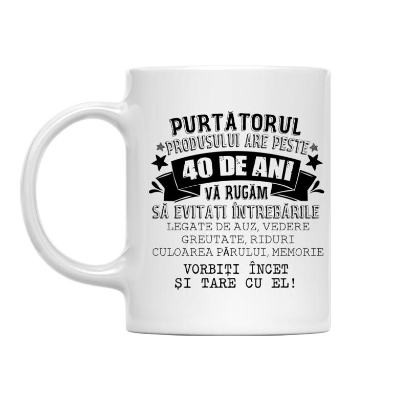 Purtătorul produsului are peste 40 de ani