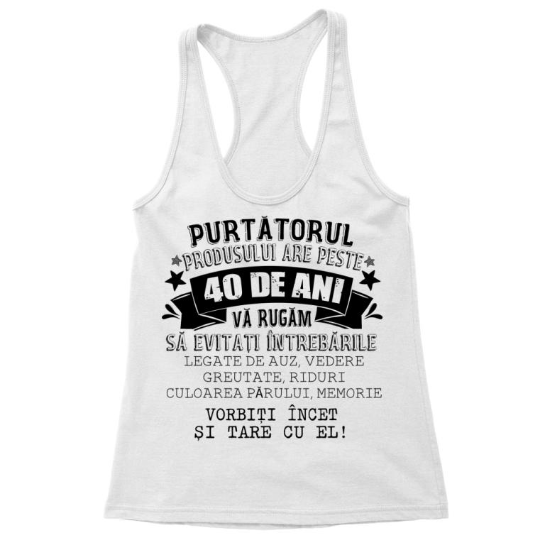 Purtătorul produsului are peste 40 de ani